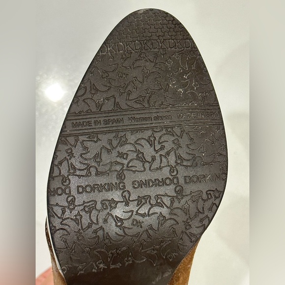 Dorking by Fluchos NWOT Women’s Dalma Brown Leather Ankle Boot - Size 37 - Picture 10 of 11